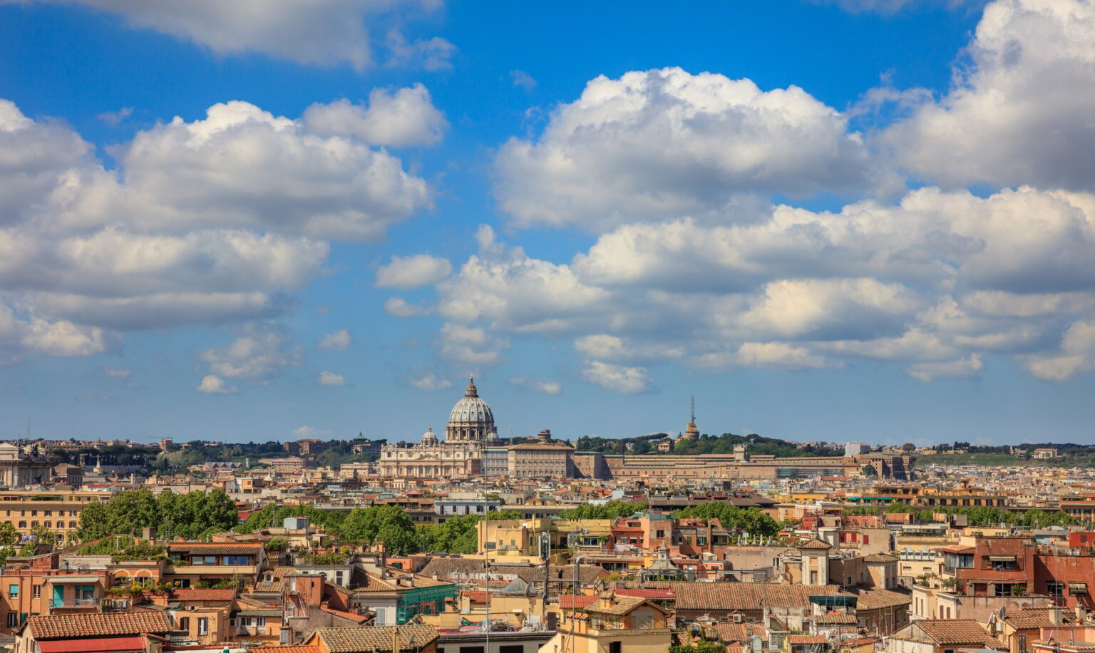Rome, Italy - Aerial view